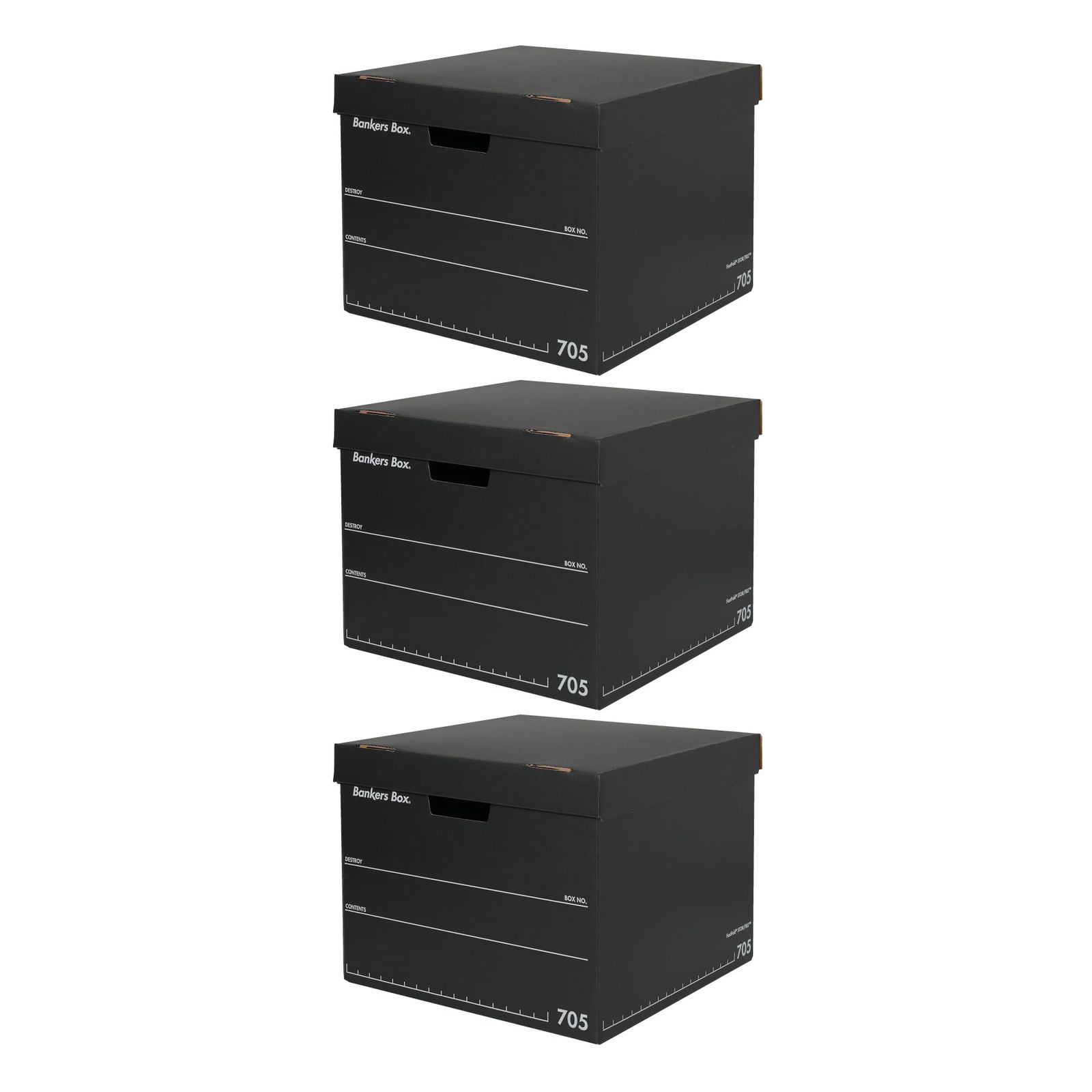 フェローズ バンカーズボックス 705 フルブラック FE