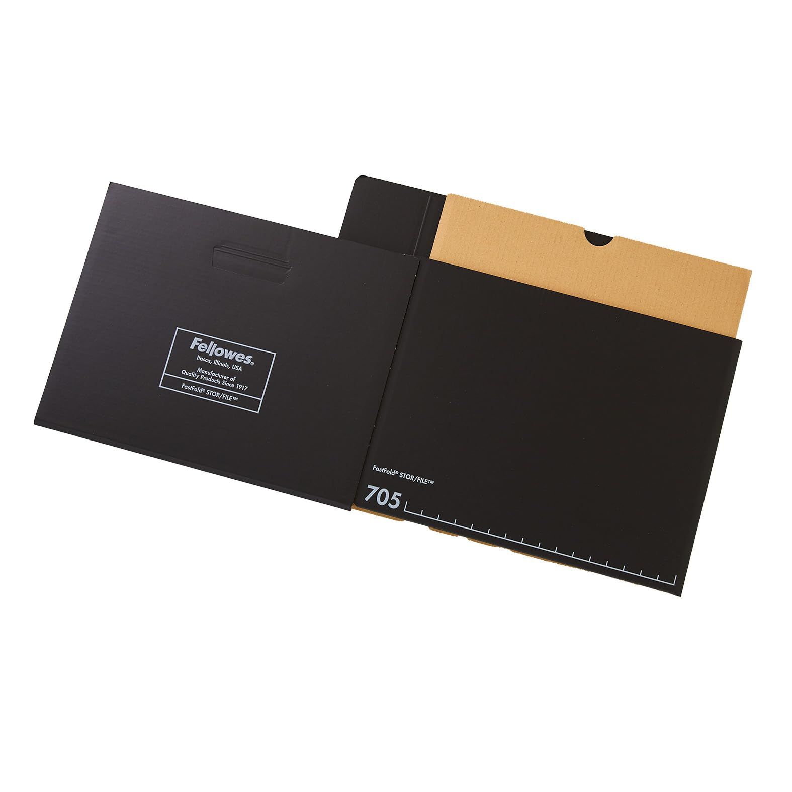 フェローズ バンカーズボックス 705 フルブラック FE コピー用紙 ペンホルダー