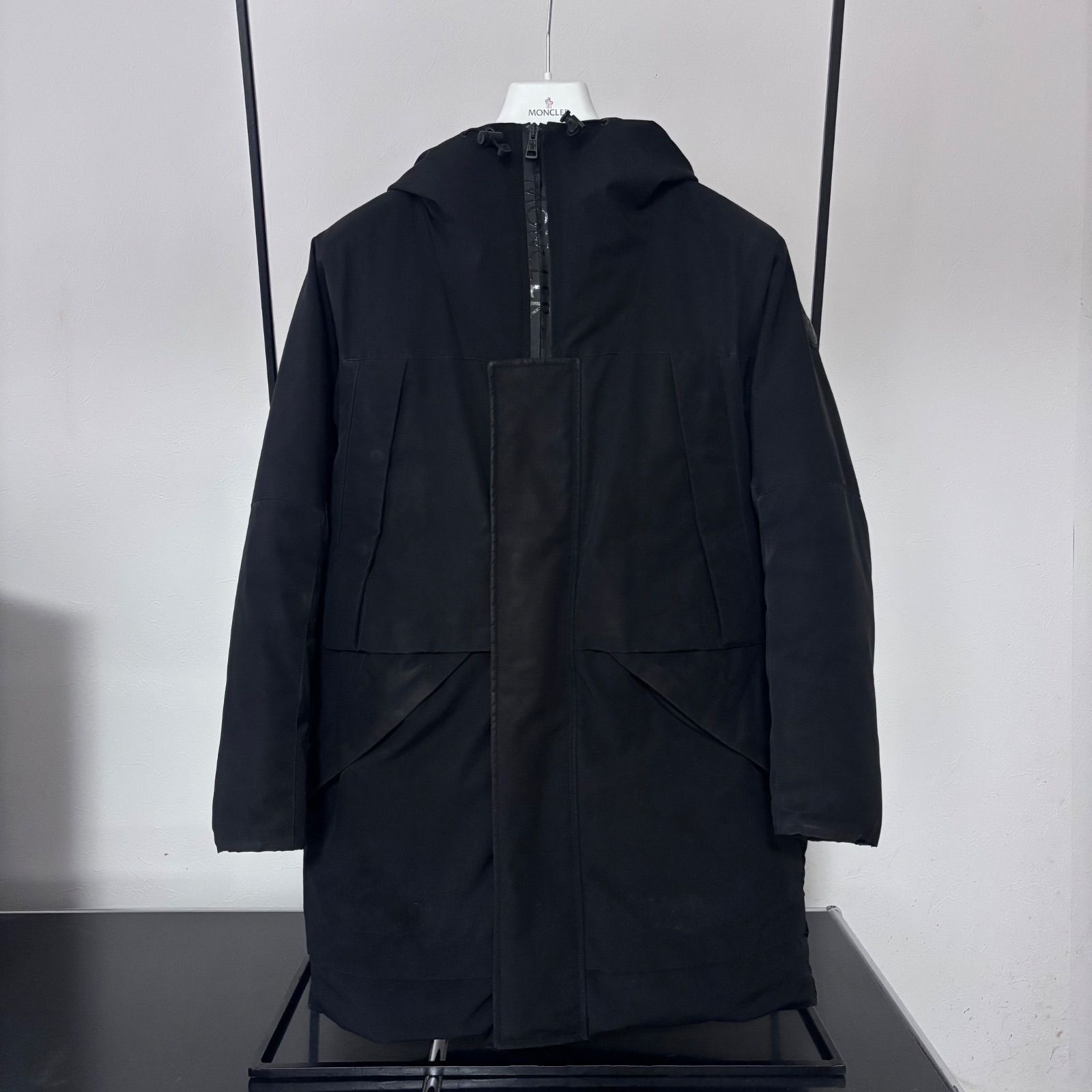 MONCLER ブラック 『FORSTER ダウンジャケット size1』 モンクレール☆FORSTER☆ロングダウン☆ブラック☆サイズ0☆国内正規品
