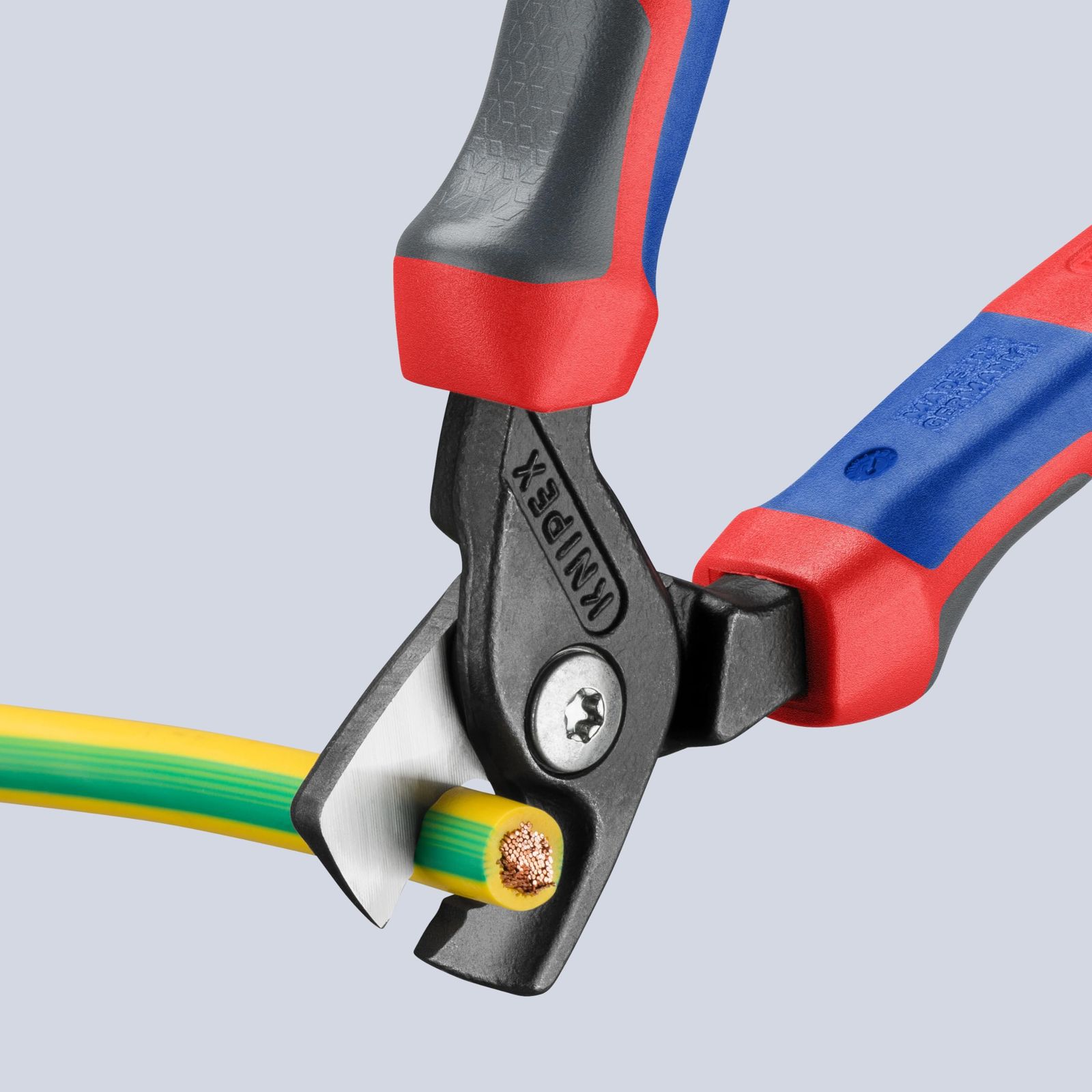 クニペックス KNIPEX ケーブルカッター ステップカット 9512 160 SB