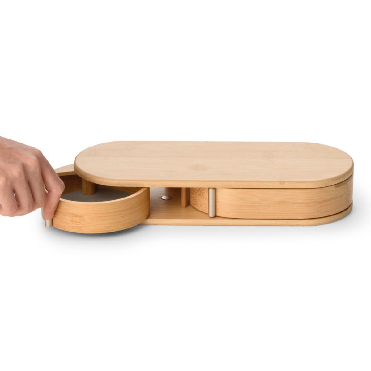 GUDEE 小物入れ 引き出し 卓上収納 デスクオーガナイザー 木製 竹 GudeeLife ORSON Desktop Storage ナチュラル