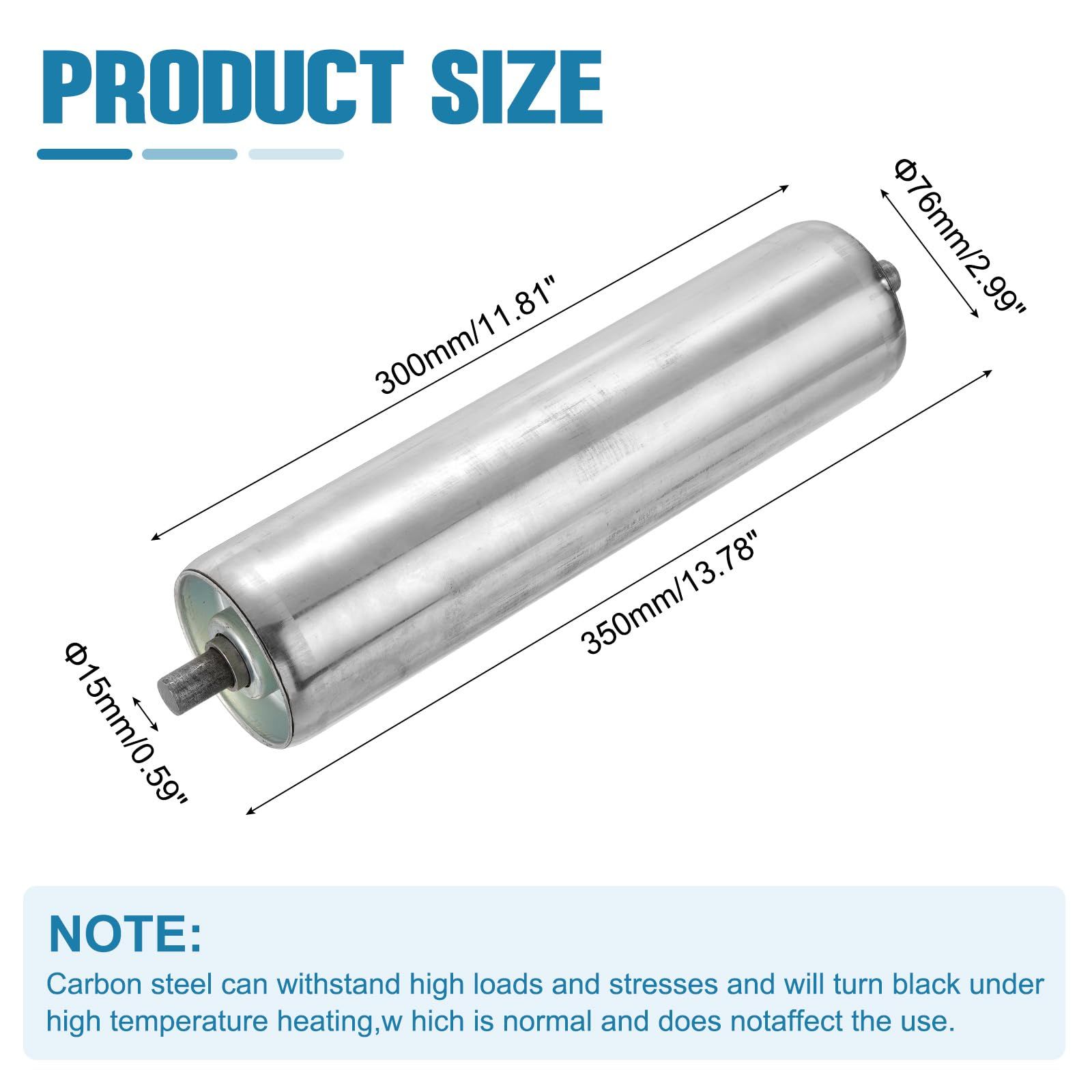 ステンレス鋼コンベヤーローラー 3