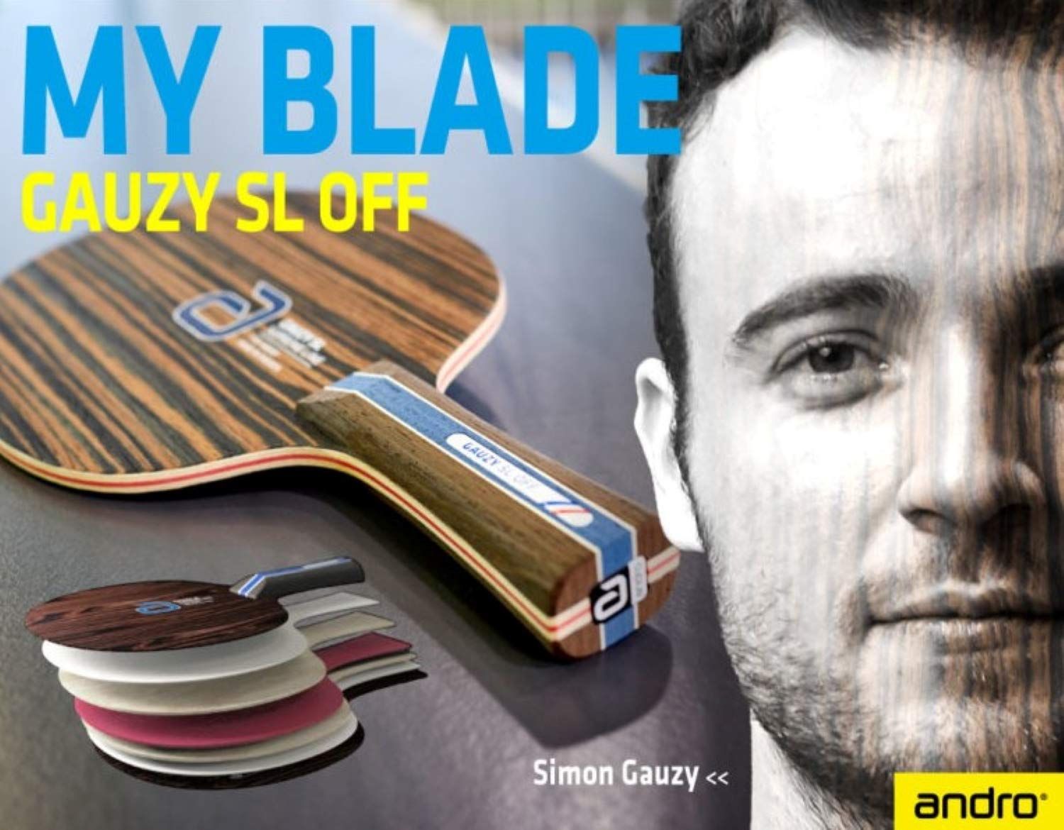  andro アンドロ 卓球 ラケット ゴーズィ SL OFF ペンホルダー 7枚合板 中国式 10212504 格安卓球用品 ラケット 卓球