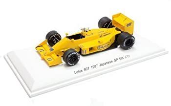 (未使用･未開封品)　Reve 1/43 Lotus 99T 1987 Japanese GP 6th No11 S.Nakajima 完成品 p1m72rm 中古】Reve 1/43 Lotus 99T 1987 Japanese GP 6th No11 S.Nakajima