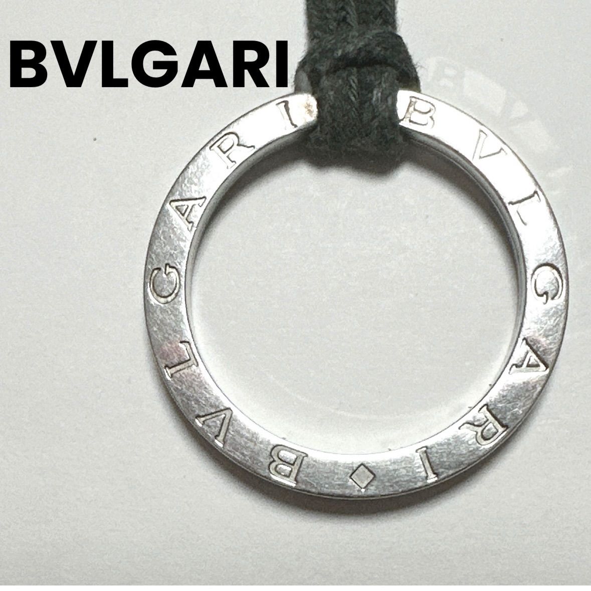 Bulgari BVLGARI necklace choker key ring logo SV925 silver