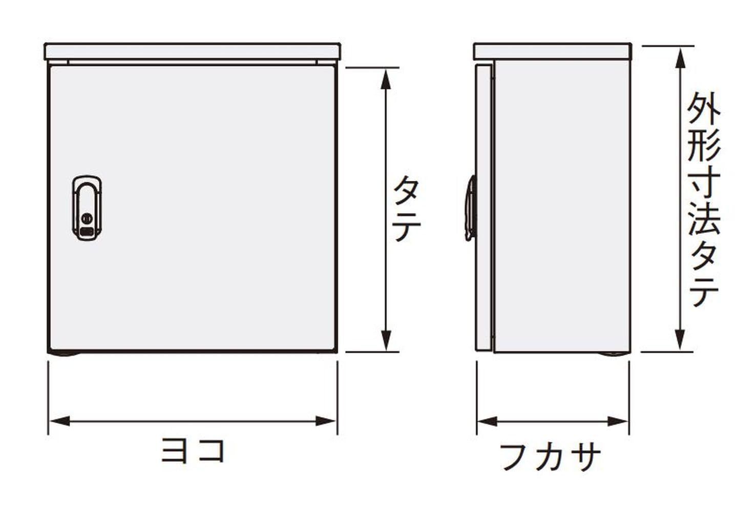 SO形ステンレスボックス SO 16 33 A