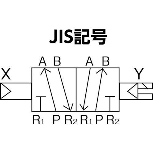 CKD 4 Fシリーズパイロット式5ポート弁セレックスバルブ