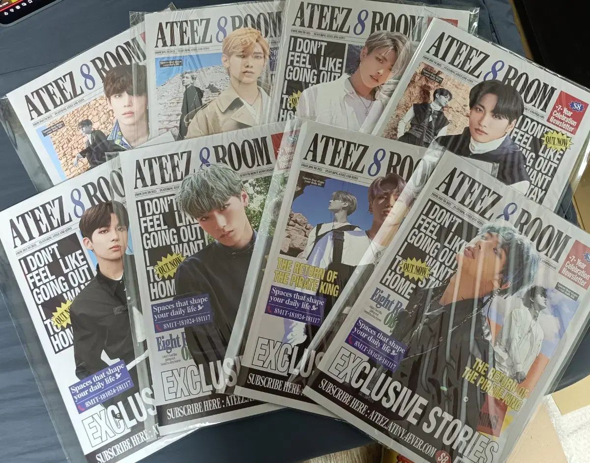 ATEEZ エイティーズ アチズ 8ルーム 7周年ニュースレター