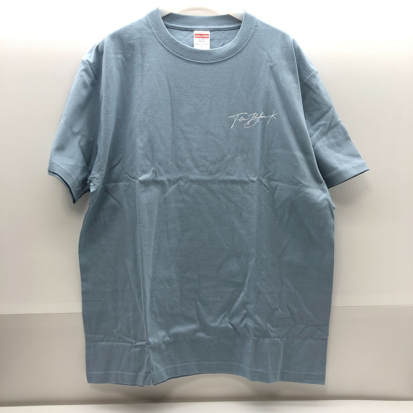 GLASS HEART TEN BLANK Tシャツ ブルー 新品】グラスハート エキストラ記念 TEN BLANK Tシャツ Lサイズ