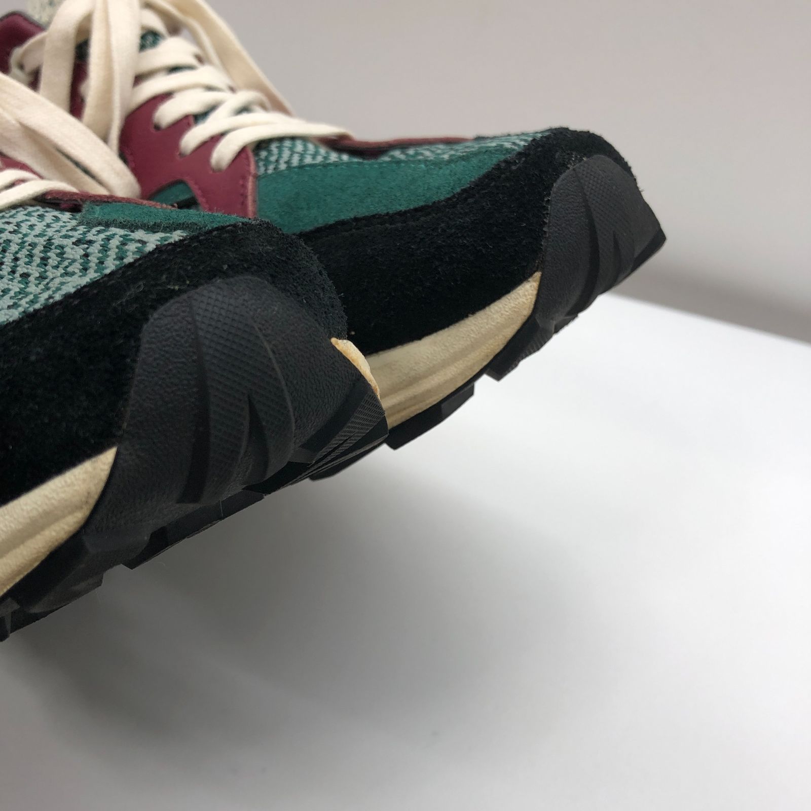 BRAND BLACK×MAISON KITSUNE コラボスニーカー メンズ AURA 27.5cm 靴 