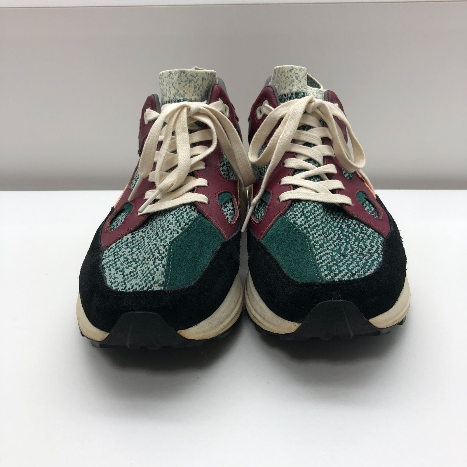 BRAND BLACK×MAISON KITSUNE コラボスニーカー メンズ AURA 27.5cm 靴 