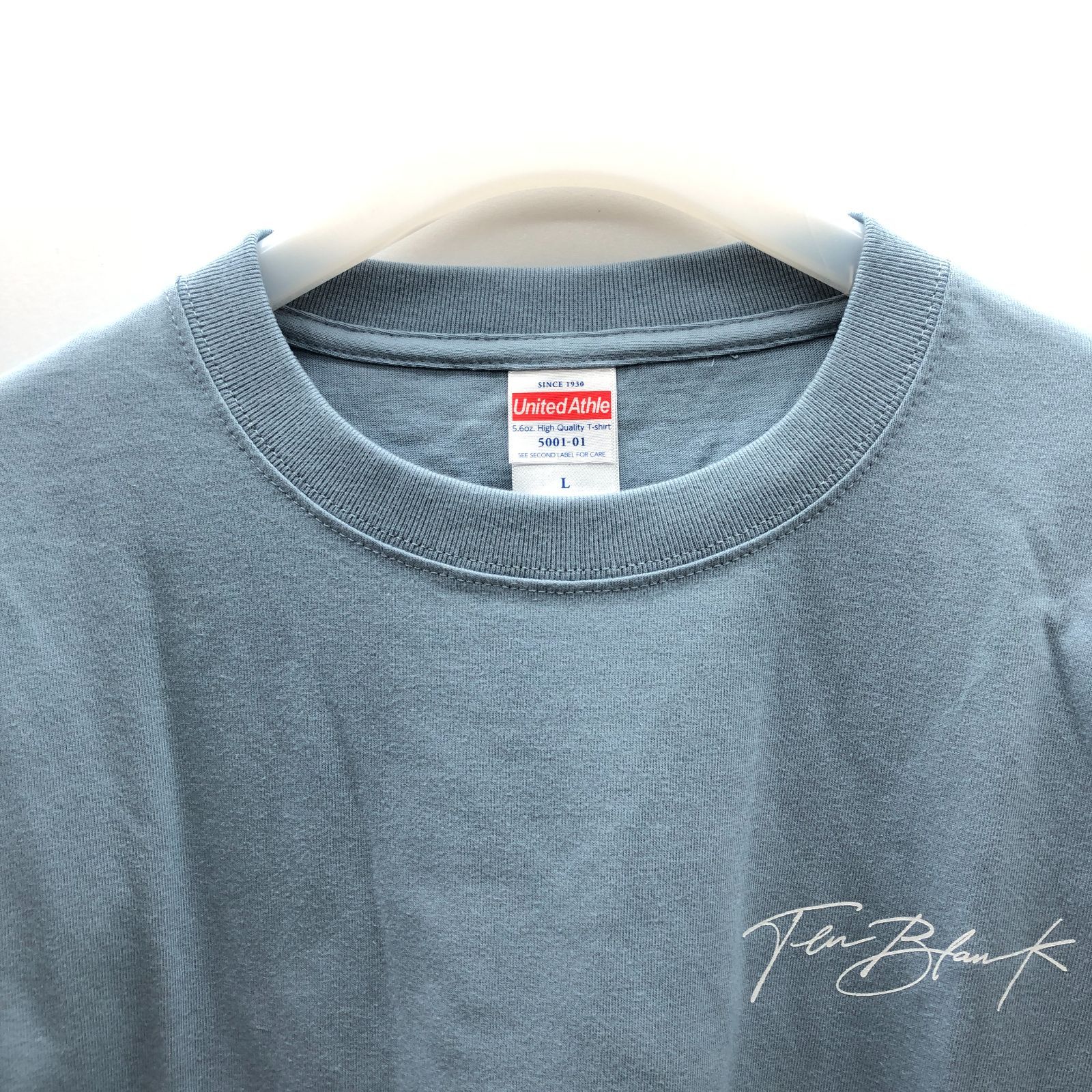 新品】グラスハート エキストラ記念 TEN BLANK Tシャツ Lサイズ ブルー