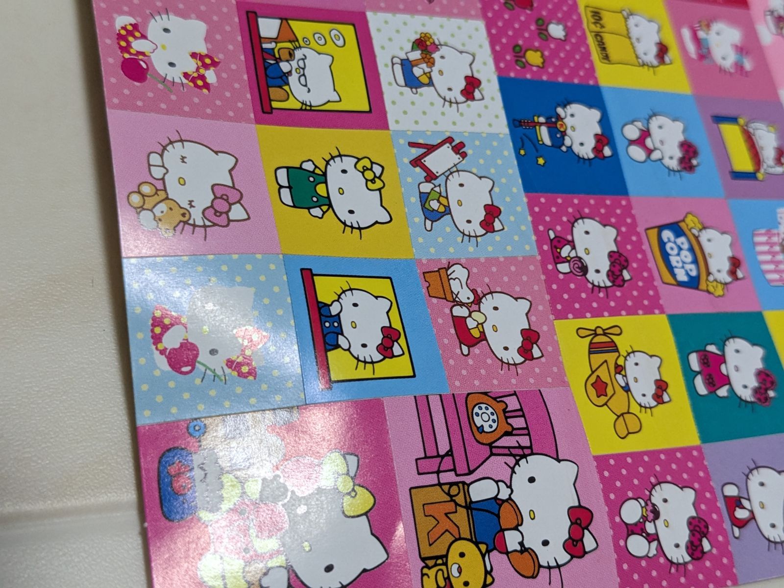 HELLOKITTYいちご新聞レターセットペンメモシールまとめ売り