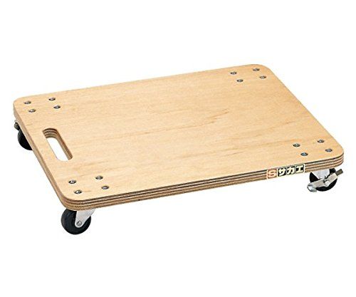 サカエ 台車 板台車 木目 500 400 H 86 mm YM 1 N