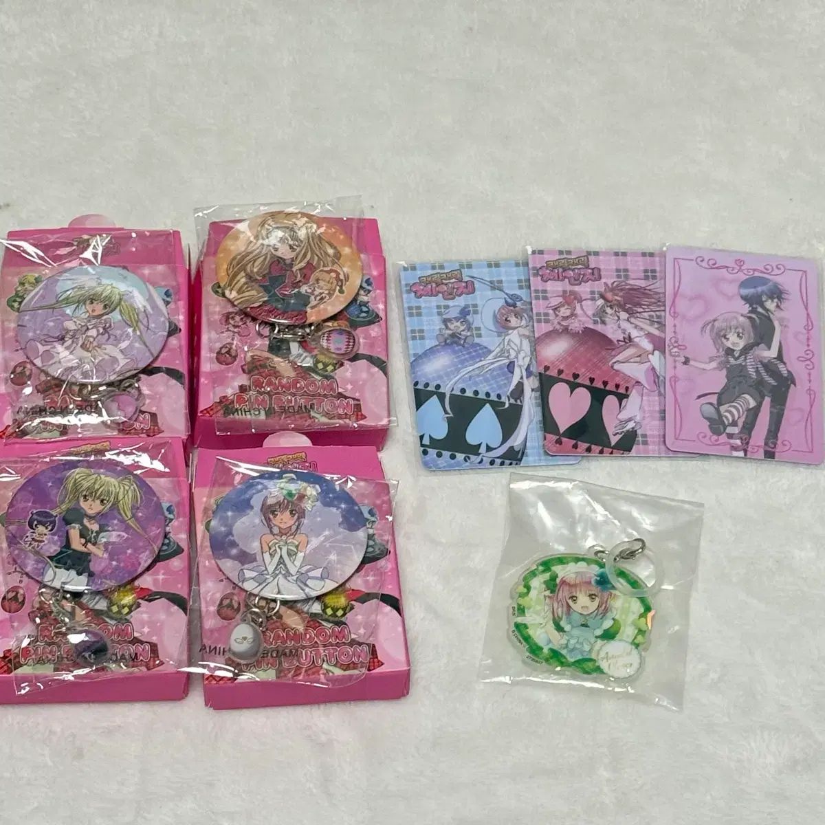 しゅごキャラ! グッズ バッジ カード キーホルダー