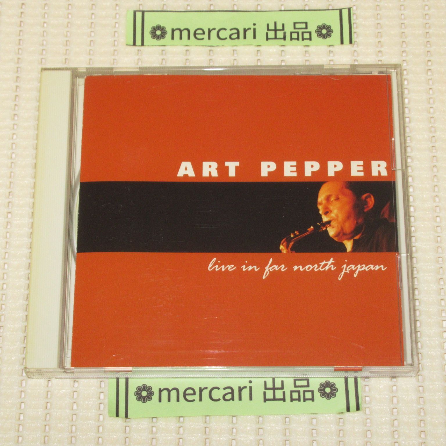 CD アート·ペッパー ライブ・イン・ファー・ノース・ジャパン 帯なし 