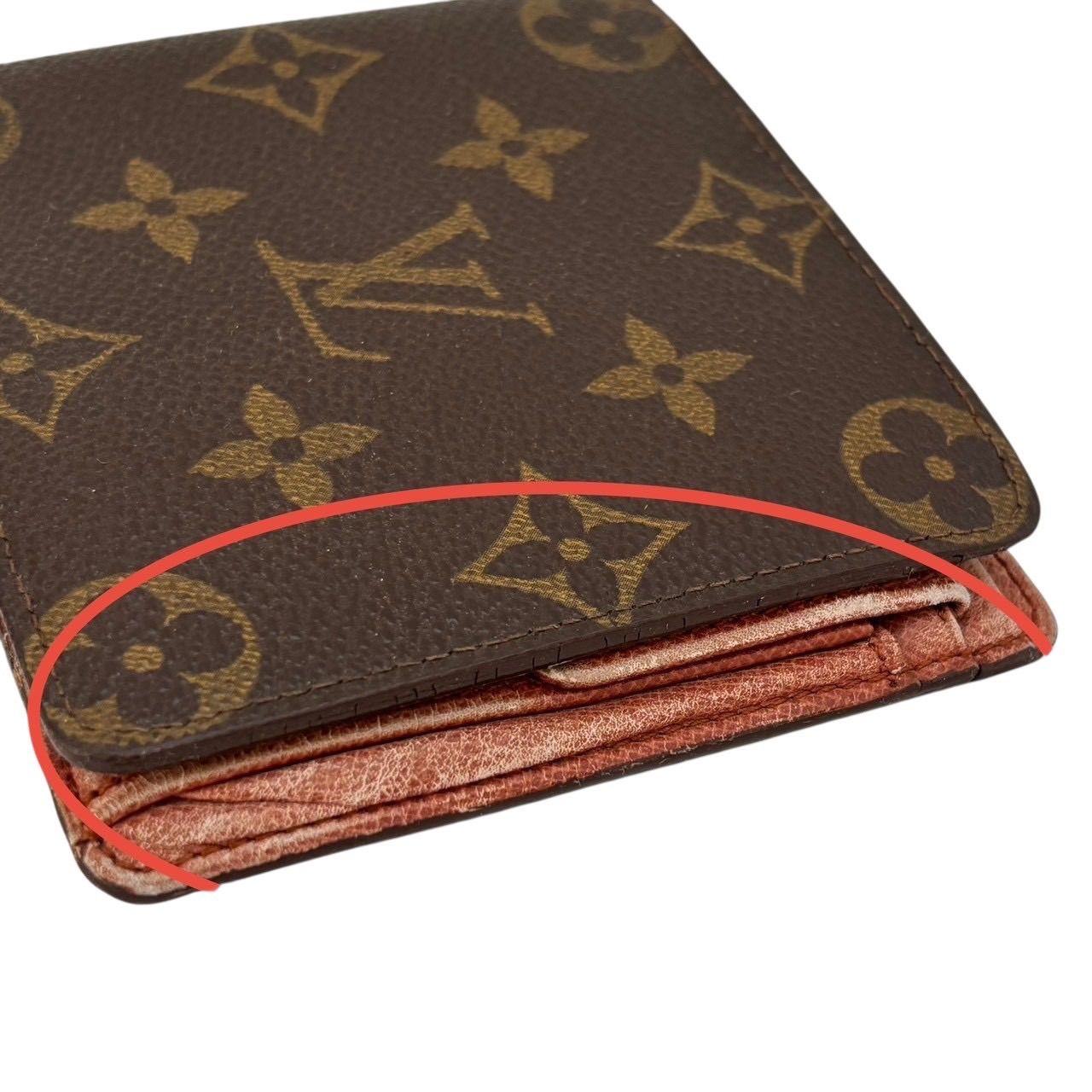 LOUIS VUITTON ルイヴィトン モノグラム 二つ折り財布 メンズ