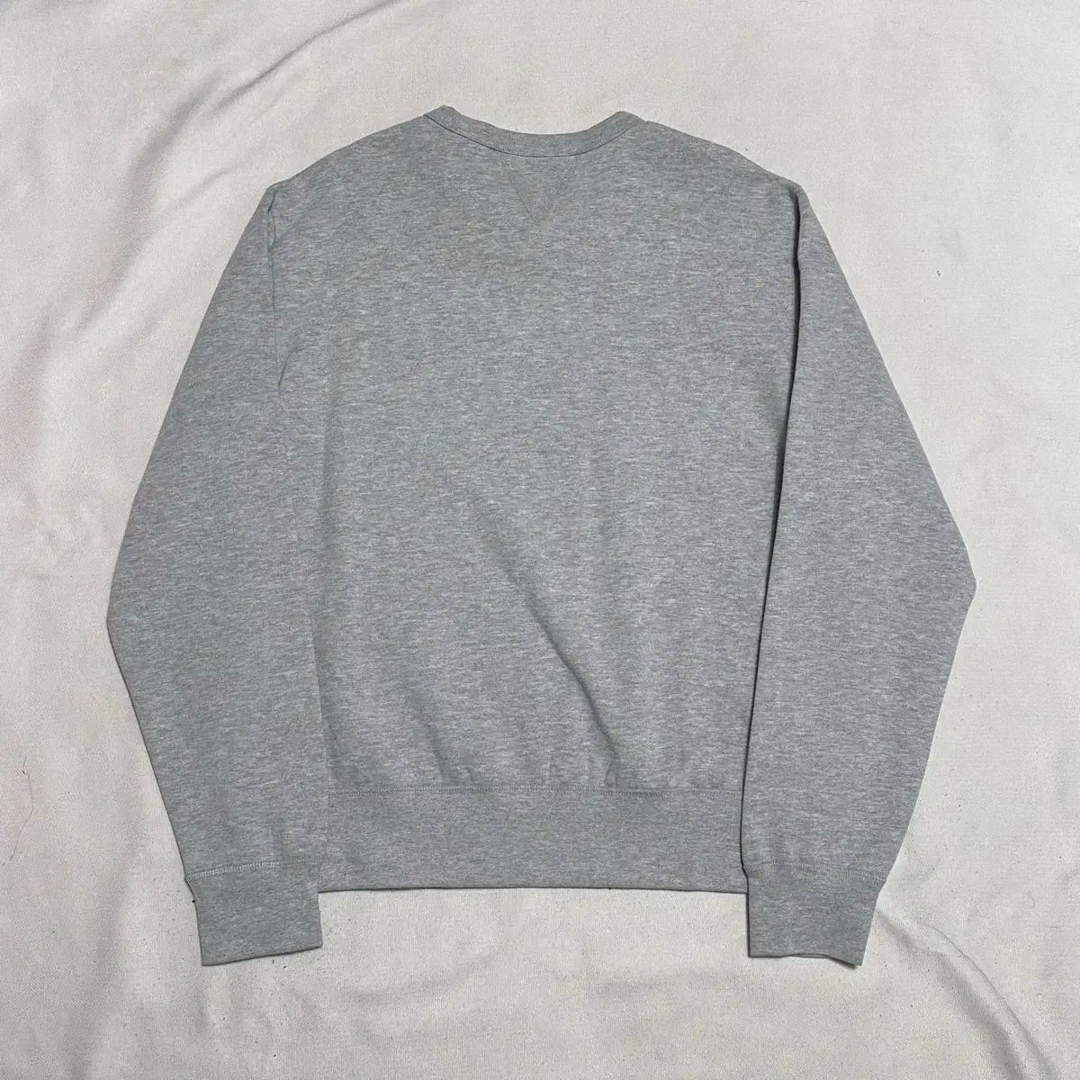 L POLO RALPH LAUREN ポロラルフローレン グレー 起毛 スウェット
