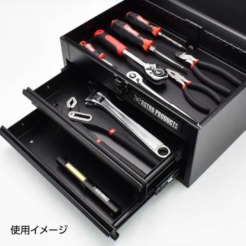 迅速に発送 コンパクトツールボックス 2段 マットレッド CTB 141 工具保管 工具箱 収納箱 工具ケース 工具入れ アストロプロダクツ 46 e 363 eb