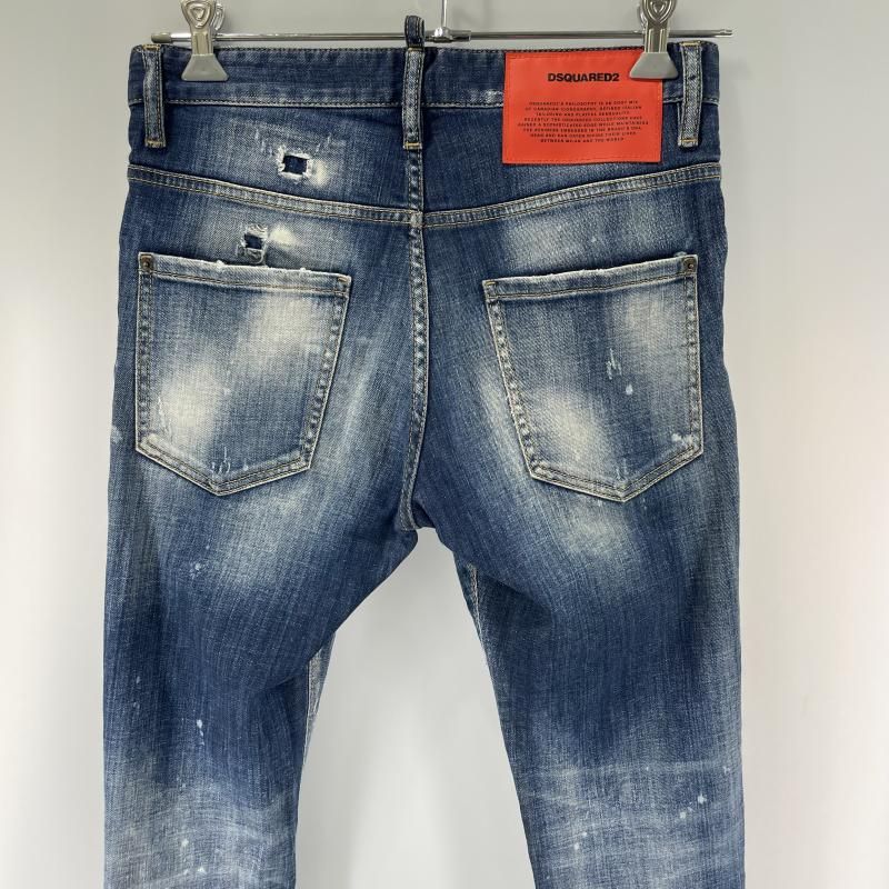 中古】DSQUARED2 ストレートデニムパンツ サイズ44 PH 0444 784 500