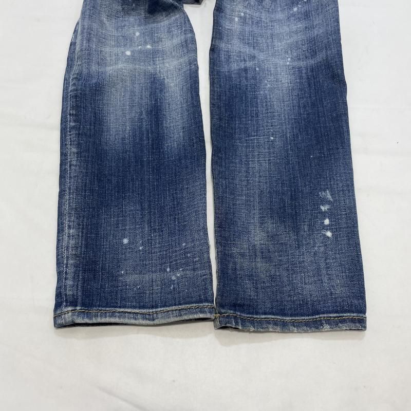 Dsquared2 ストレートデニム 中古】DSQUARED2 ストレートデニムパンツ サイズ44 PH 0444 784 500