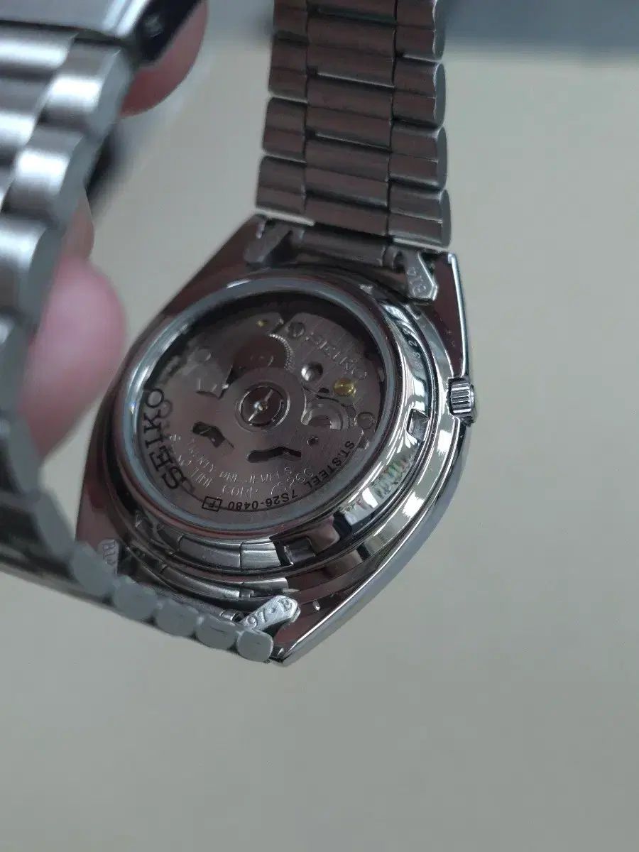  廃盤 SEIKO5 セイコー5 SNXS79 ジュウジェ時計 S級 モックネック 自動巻き時計 腕時計(アナログ)