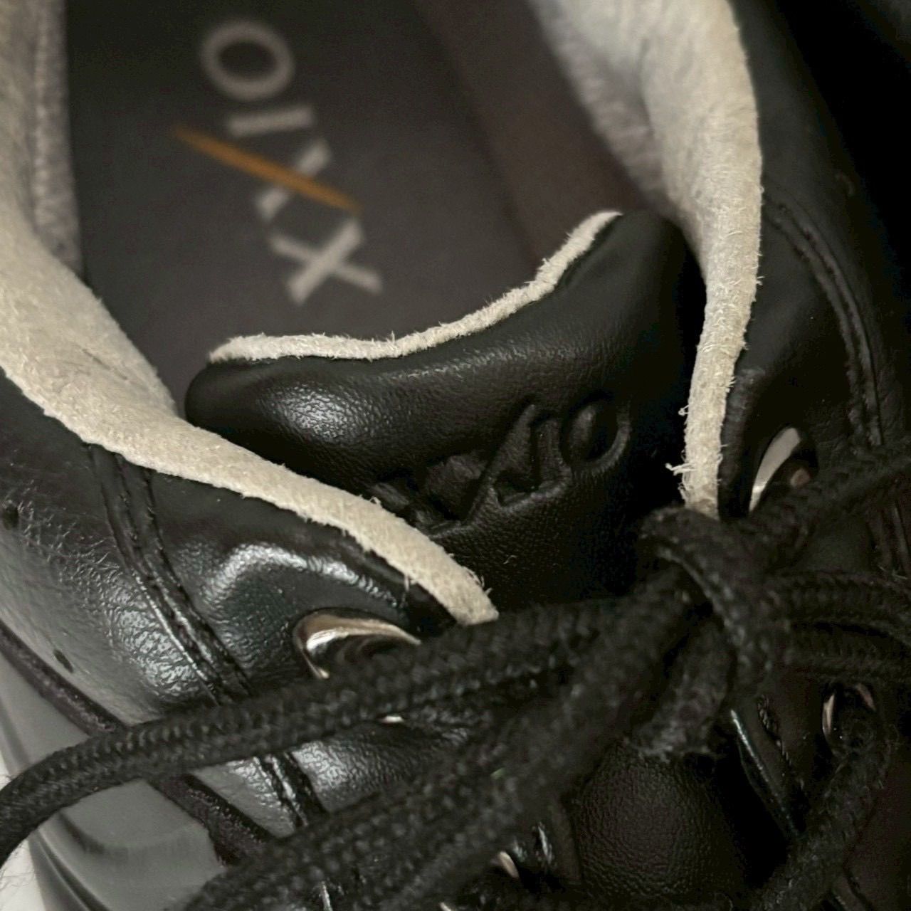 XXIO ゴルフシューズ メンズ 26cm GORE-TEX 防水 レザー ブラック 収納 