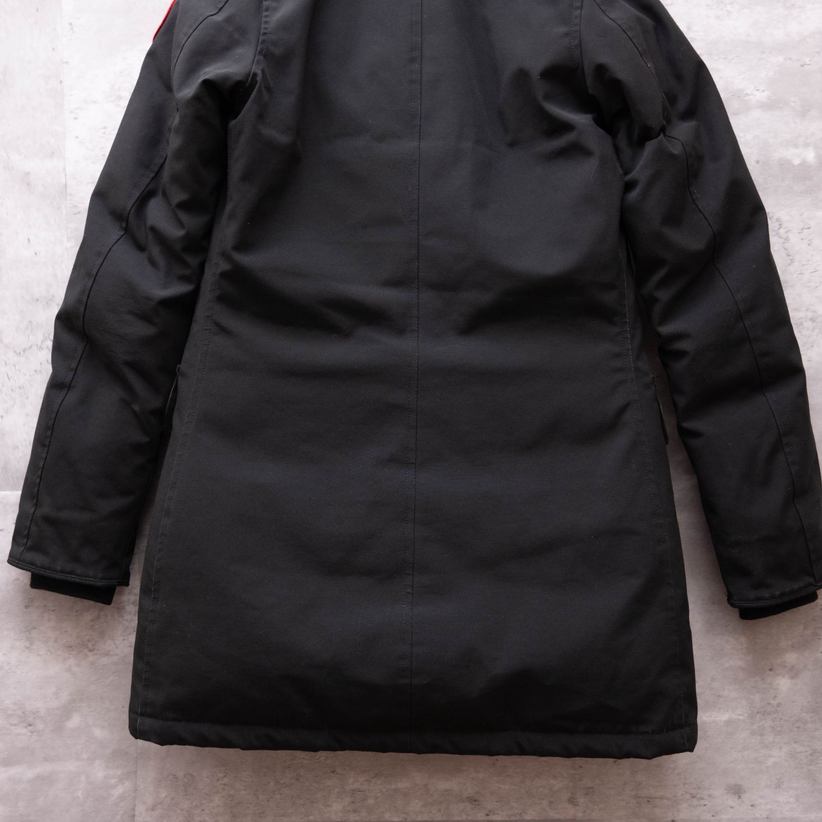 カナダグース ダウンコート ブロンテ S リアルファー ブラック - メルカリ