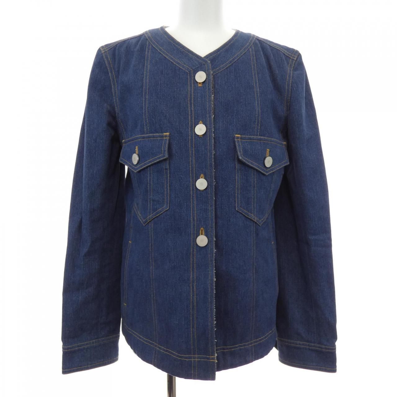 ヴィンテージ】シャネル CHANEL P12461W02481 99C デニムジャケット