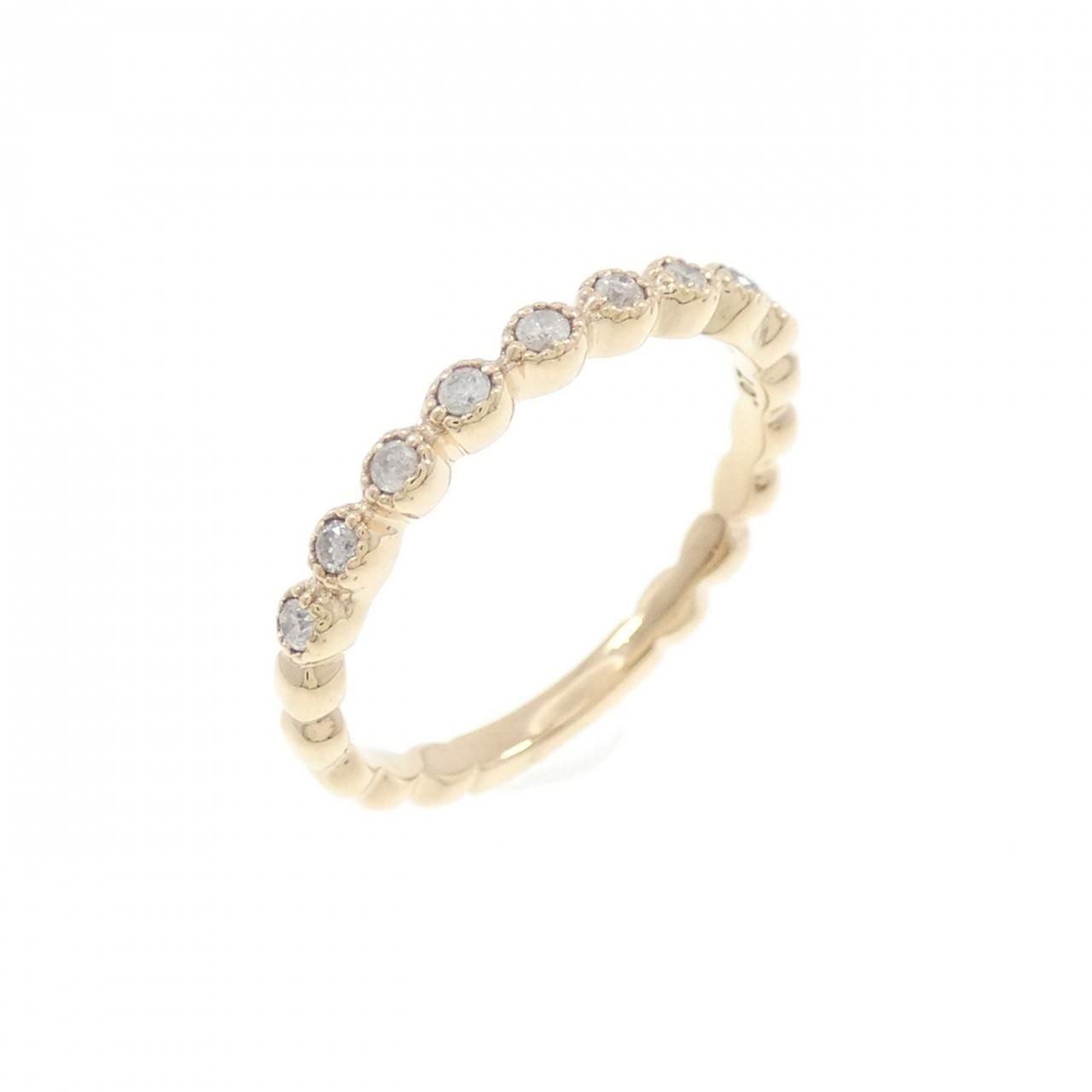 アガット ダイヤモンド ピンキー リング 0.07CT - メルカリ