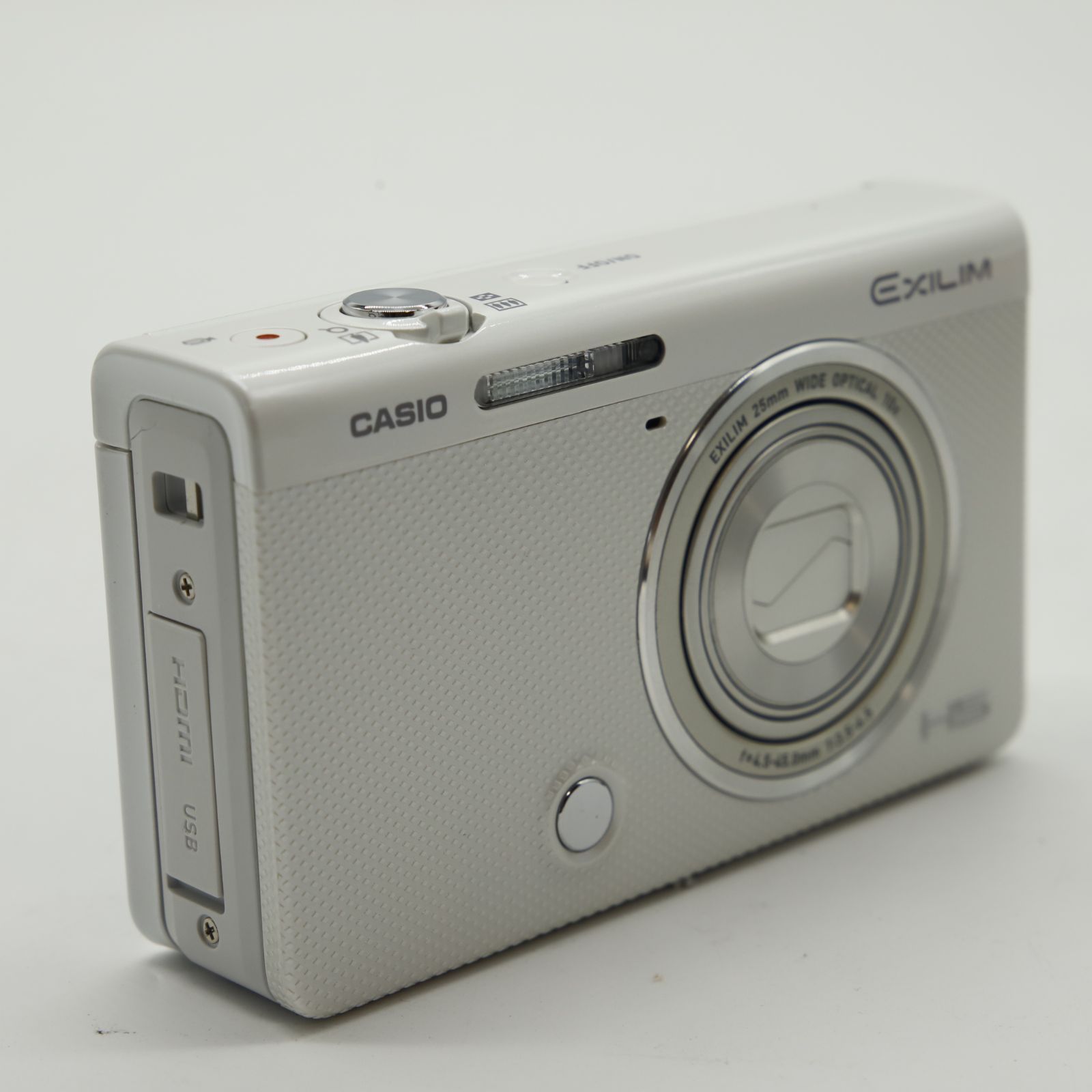 □美品□ CASIO デジタルカメラ EXILIM EX-ZR70WE 「自分撮りチルト 