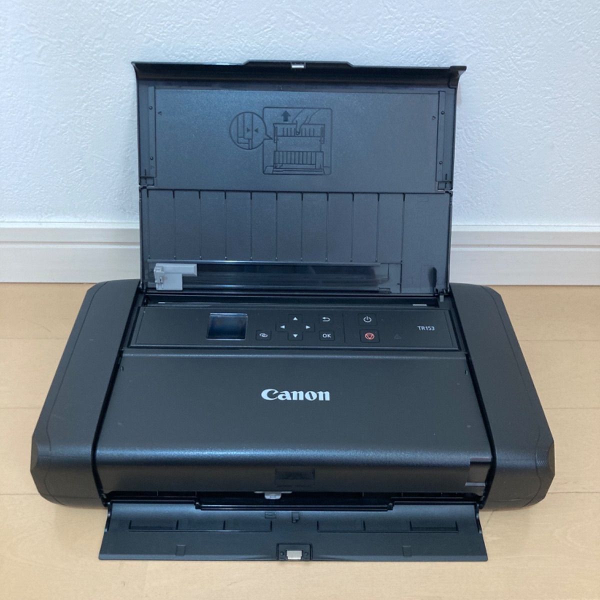 動作品A】Canon PIXUS インクジェットプリンター モバイル TR153 