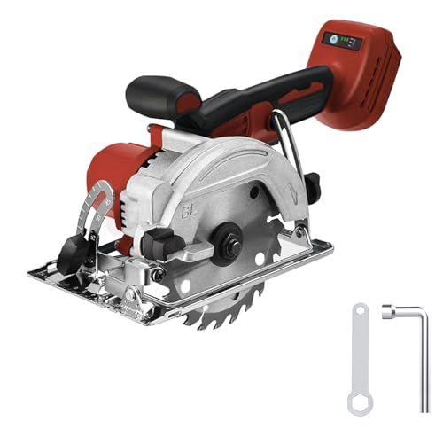 迅速に発送 充電式丸ノコ コードレス 丸鋸 マキタ18 Vバッテリー対応 最大切込深さ51 mm 軽量コンパクト設計 140 mmチップソー付属 本体のみ バッテリー別売 日本語取扱説明書付 EL 434 d 402 c