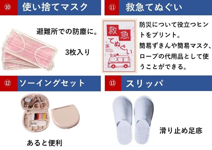 迅速に発送 女性用防災セット 21点 基本セット 地震 非常用持出袋 緊急避難セット 女性のための防災セット 軽量コンパクト 防災グッズ 台風 防災リュック 携帯トイレ 寝袋 地震対策 21新 748 b 0901