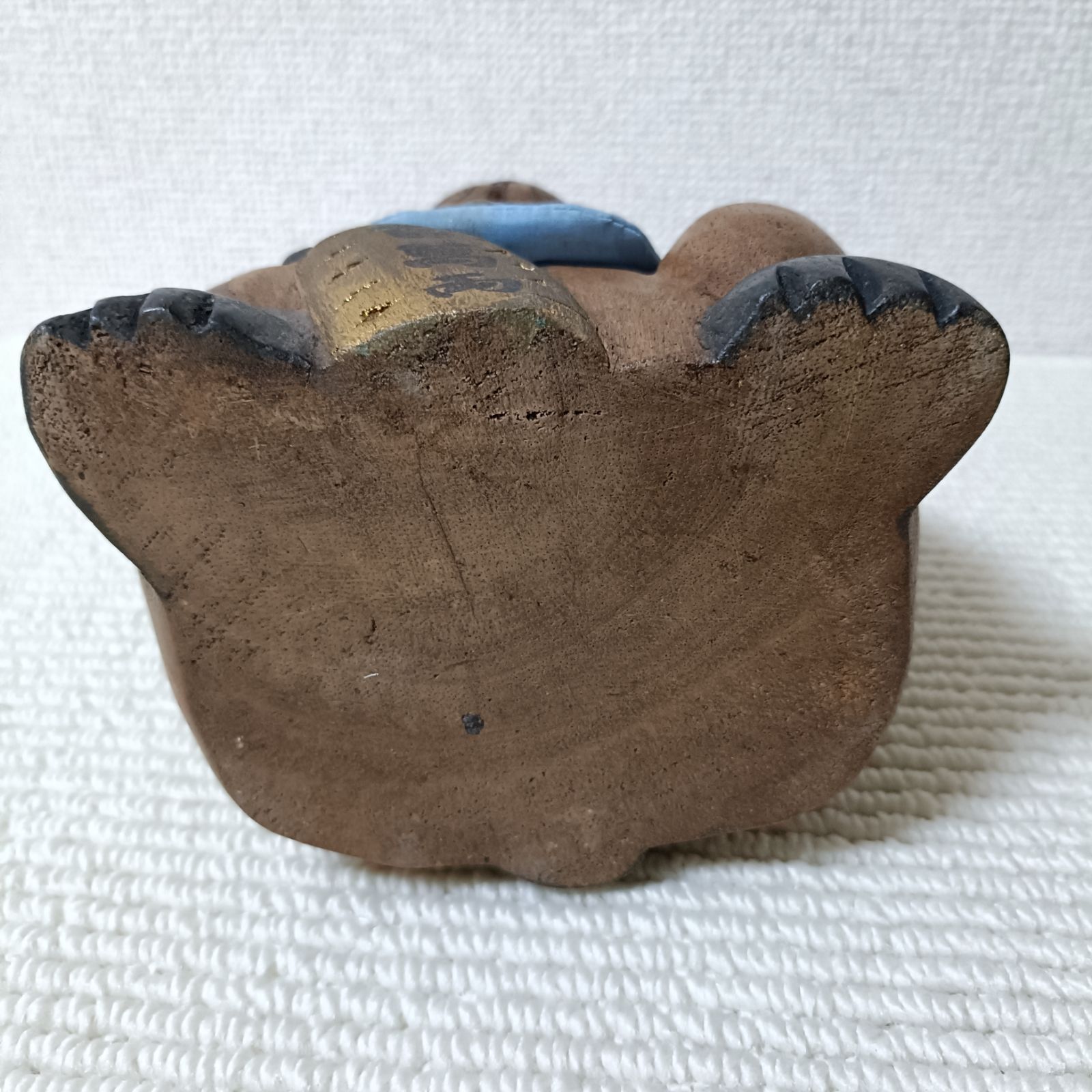 木彫り 招き猫 木製 ねこ ネコ 縁起物 置物 商売繁盛 開運 一刀彫