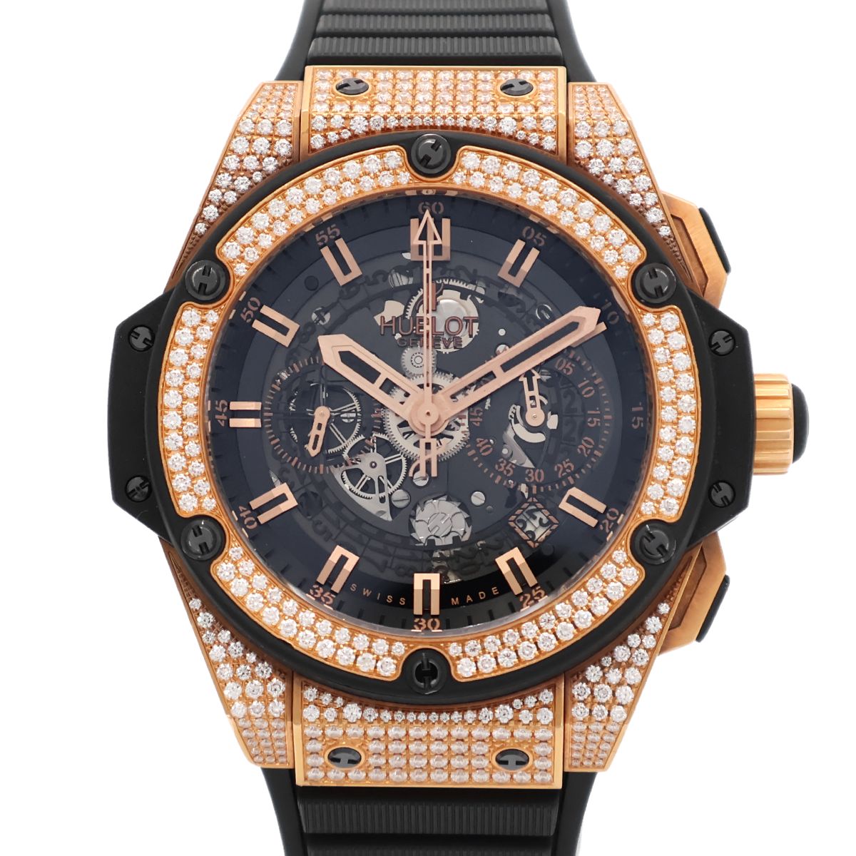HUBLOT ビッグバンK18 自動巻き 【中古】 ウブロ HUBLOT キングパワー 