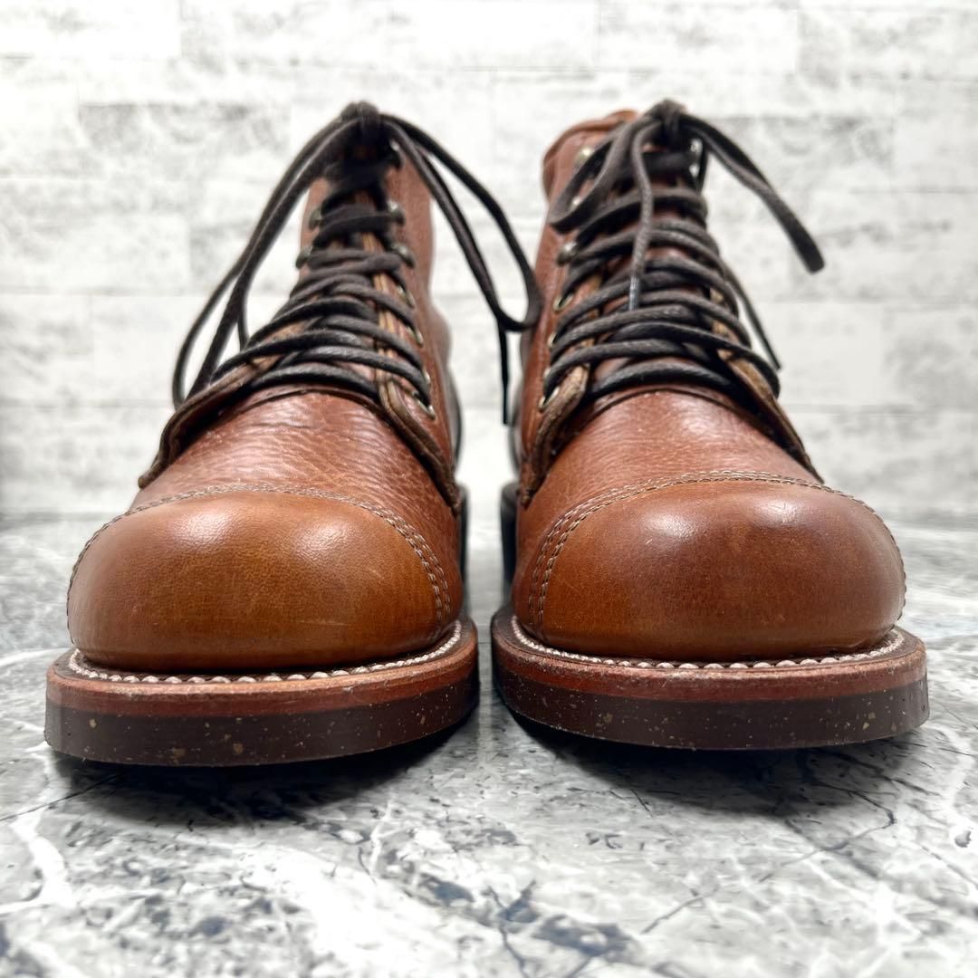 美品】 チペワ 6インチ ユーティリティ ブーツ US7 ブラウン USA製