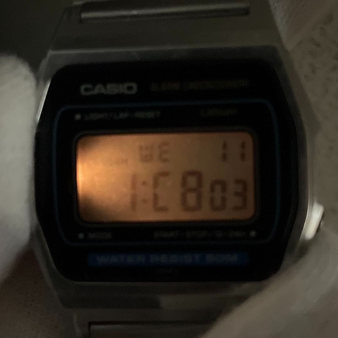 CASIO デジタル 415-W34 ALARM CHRONOGRAPH アラーム クロノグラフ W34