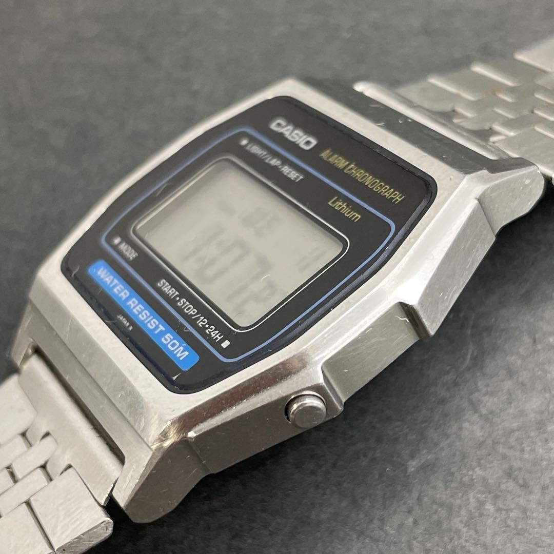 CASIO デジタル 415-W34 ALARM CHRONOGRAPH アラーム クロノグラフ W34
