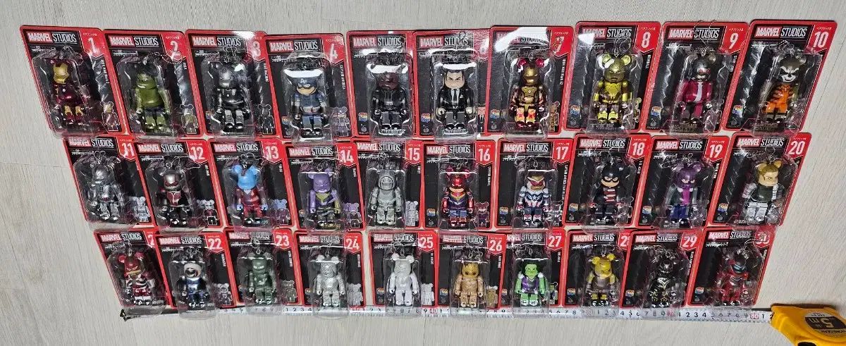 未開封 ハッピーくじ MARVEL(マーベル) スタジオ BE@RBRICK(ベア