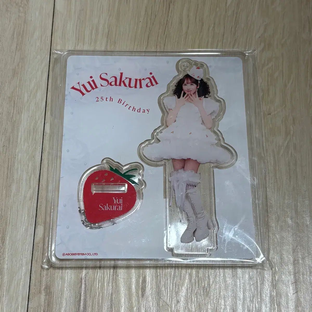 フルーチェジッパー さくらのゆい生誕祭アークススタンド タレント公式グッズ その他 