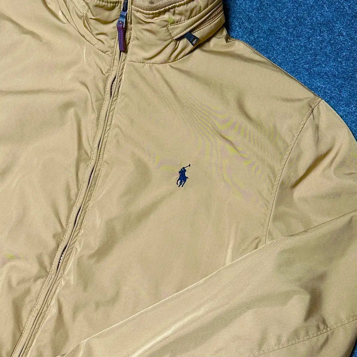 ポロ ラルフローレン メンズ ジップアップ ジャケット ベージュ / XL 