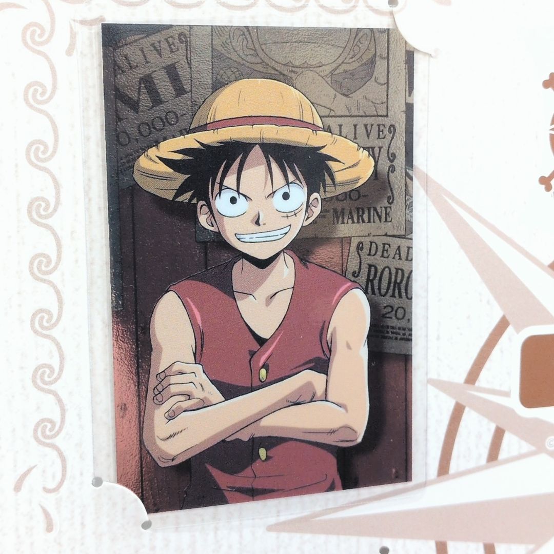 ONE PIECE ワンピース ねじまき島の冒険 ラミネートカード ルフィ ゾロ