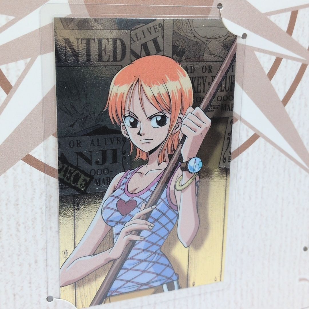 ONE PIECE ワンピース ねじまき島の冒険 ラミネートカード ルフィ ゾロ