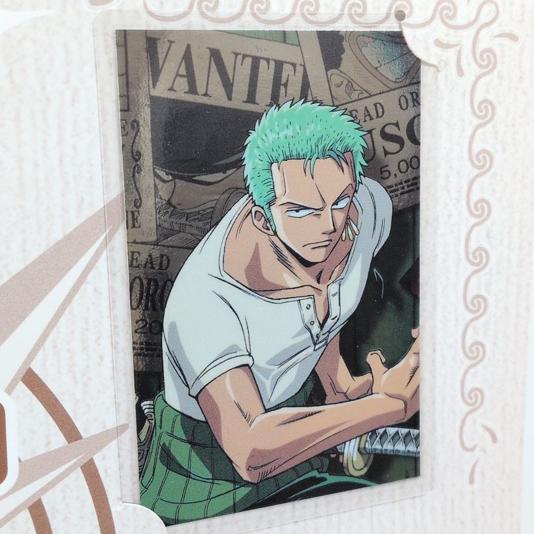 ONE PIECE ワンピース ねじまき島の冒険 ラミネートカード ルフィ ゾロ