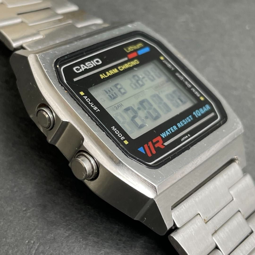 CASIO W-780 デジタル ALARM CHRONO WR WATER RESIST 10BAR アラーム