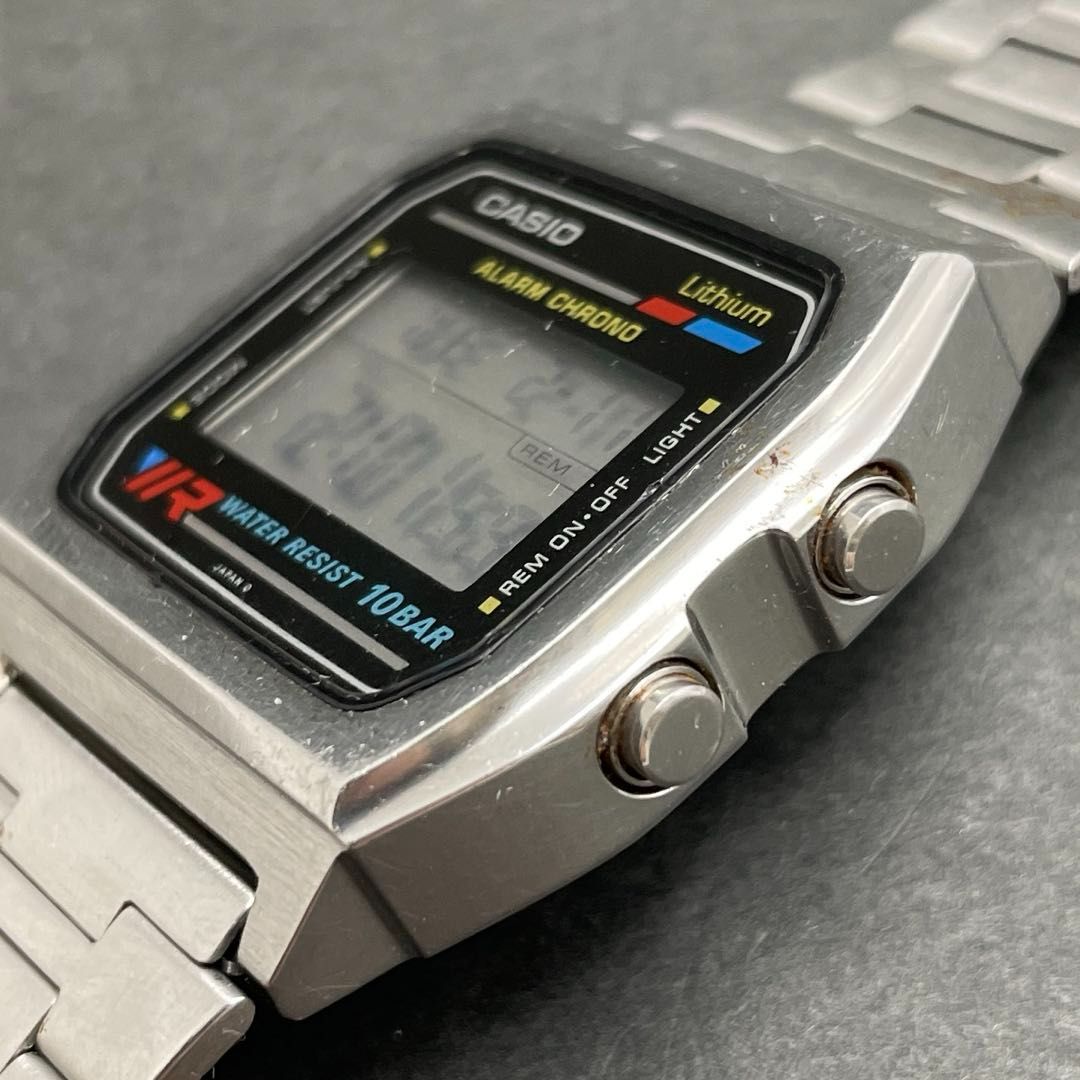 CASIO W-780 デジタル ALARM CHRONO WR WATER RESIST 10BAR アラーム 