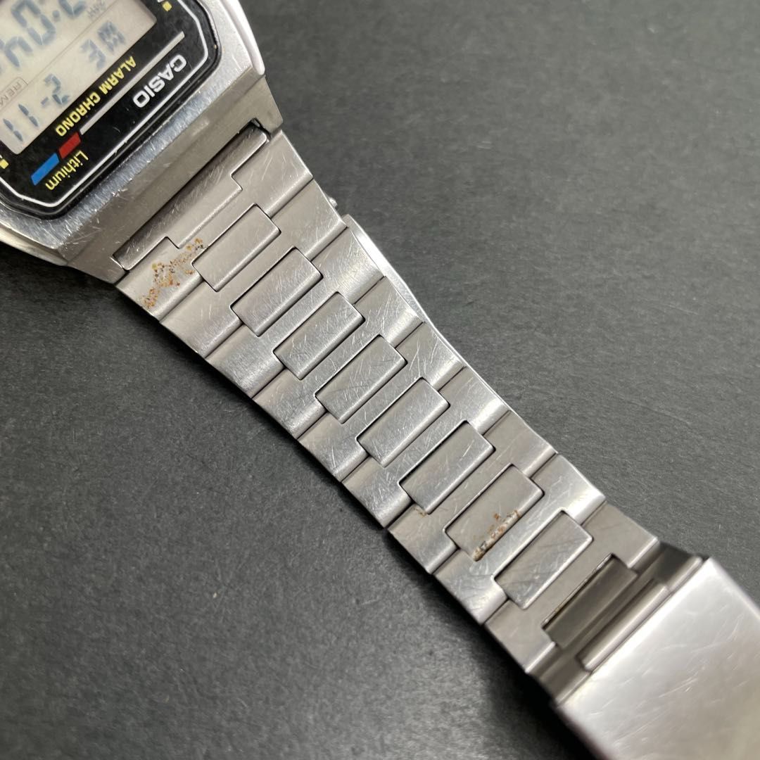 CASIO W-780 デジタル ALARM CHRONO WR WATER RESIST 10BAR アラーム