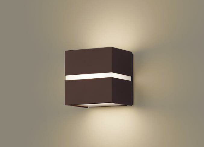 パナソニック Panasonic ポーチライト 勝手口灯 壁直付型 電球色 拡散 防雨型 40形 オフブラック