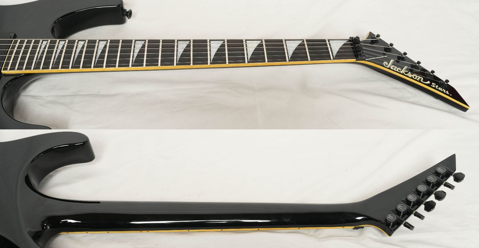☆Jackson Stars☆Soloist SL-J2E BLACK EMG搭載 スルーネック 2000